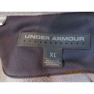 Under Armour Men's XL blue pull over jacket coat lightweight zip front pockets